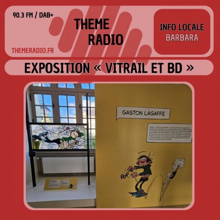 Exposition « Vitrail & BD »