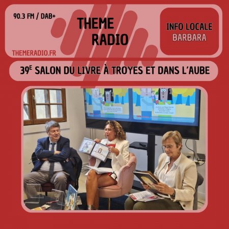 39e Salon du livre à Troyes et dans l’Aube