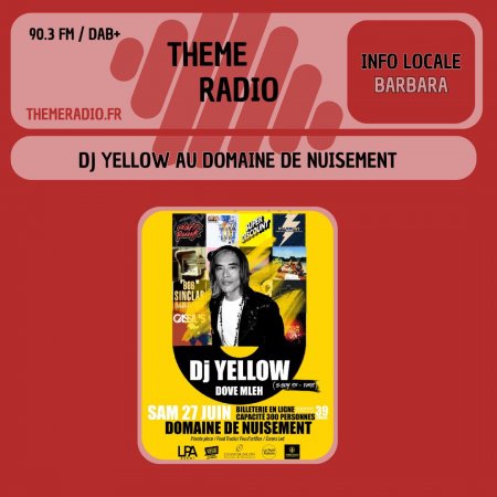 DJ Yellow au Domaine de Nuisement