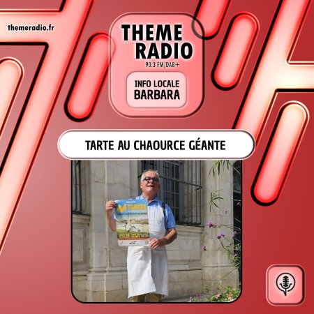 Tarte au chaource géante Tarte au chaource géante