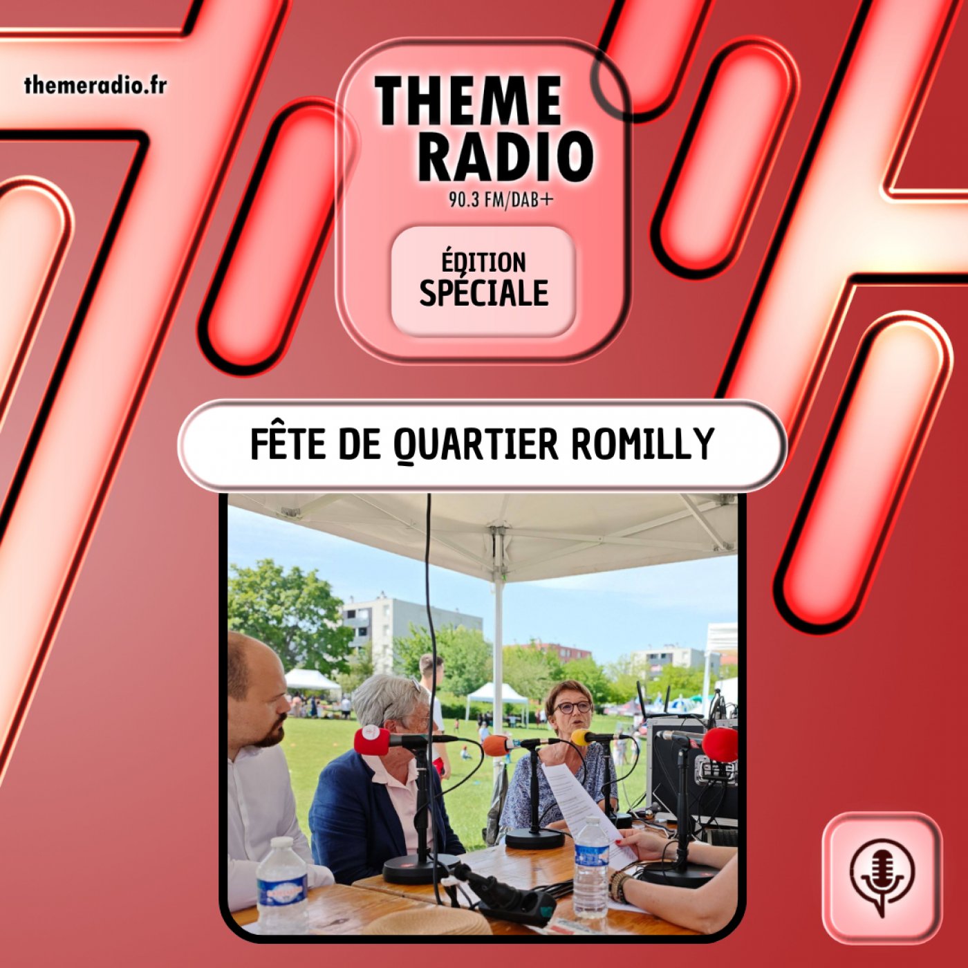 En direct de la fête du quartier des Lumières à Romilly-sur-Seine